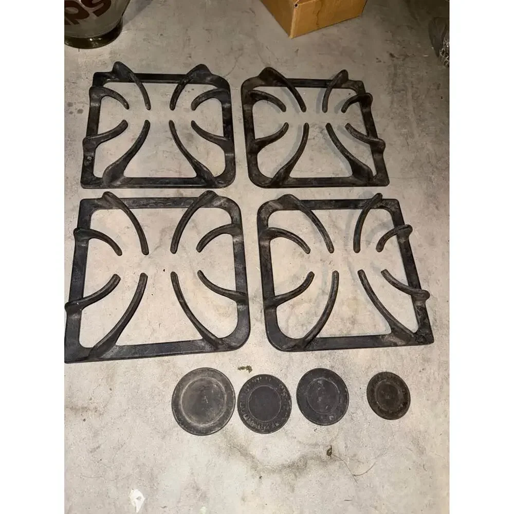 Frigidaire,Kenmore Rang Grats Replacement Part # 316202405 Cast Iron Rack 4 Pcs